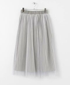 SENSE OF PLACE by URBAN RESEARCH / センスオブプレイス バイ アーバンリサーチ スカート | CF リバーシブルプリーツチュールスカート