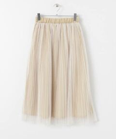 SENSE OF PLACE by URBAN RESEARCH / センスオブプレイス バイ アーバンリサーチ スカート | CF リバーシブルプリーツチュールスカート