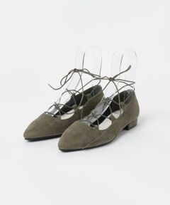 SENSE OF PLACE by URBAN RESEARCH / センスオブプレイス バイ アーバンリサーチ パンプス | 2WAYレースアップフラットパンプス∴