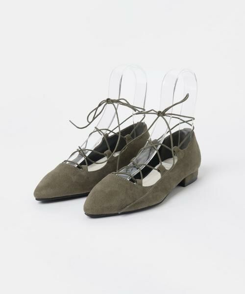 SENSE OF PLACE by URBAN RESEARCH / センスオブプレイス バイ アーバンリサーチ パンプス | 2WAYレースアップフラットパンプス∴ | 詳細1