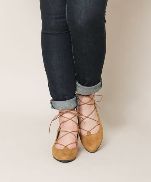 SENSE OF PLACE by URBAN RESEARCH / センスオブプレイス バイ アーバンリサーチ パンプス | レースアップヒールパンプス∴ | 詳細1