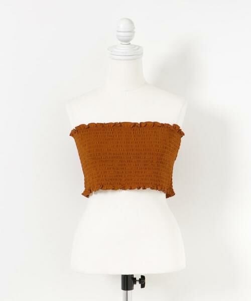 SENSE OF PLACE by URBAN RESEARCH / センスオブプレイス バイ アーバンリサーチ その他トップス | シャーリングビスチェ∴ | 詳細1