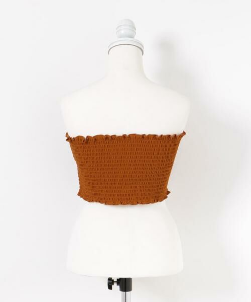 SENSE OF PLACE by URBAN RESEARCH / センスオブプレイス バイ アーバンリサーチ その他トップス | シャーリングビスチェ∴ | 詳細3