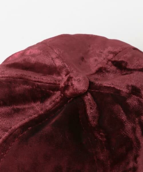 SENSE OF PLACE by URBAN RESEARCH / センスオブプレイス バイ アーバンリサーチ キャップ | クラッシュベロアキャップ∴ | 詳細4