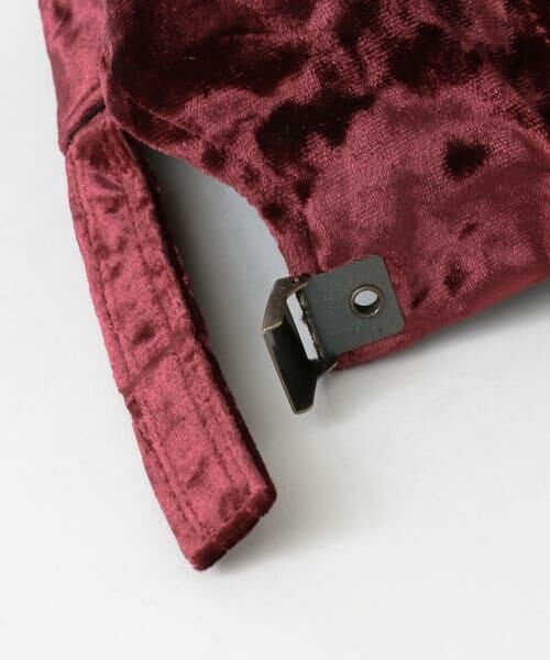 SENSE OF PLACE by URBAN RESEARCH / センスオブプレイス バイ アーバンリサーチ キャップ | クラッシュベロアキャップ∴ | 詳細7