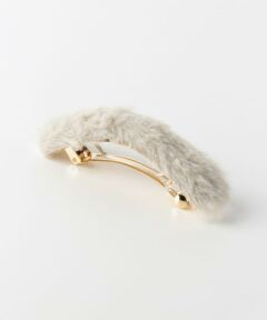 SENSE OF PLACE by URBAN RESEARCH / センスオブプレイス バイ アーバンリサーチ ヘアアクセサリー | フェイクファーヘアバレッタ∴