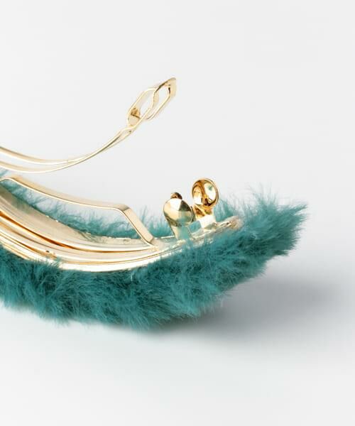 SENSE OF PLACE by URBAN RESEARCH / センスオブプレイス バイ アーバンリサーチ ヘアアクセサリー | フェイクファーヘアバレッタ∴ | 詳細2