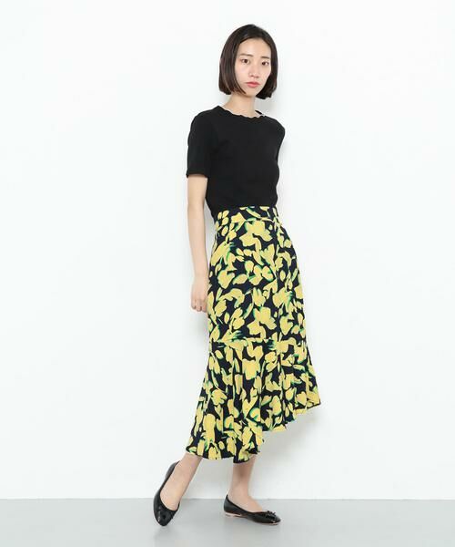SENSE OF PLACE by URBAN RESEARCH / センスオブプレイス バイ アーバンリサーチ スカート | ボタニカルイレギュラーヘムスカート∴ | 詳細2