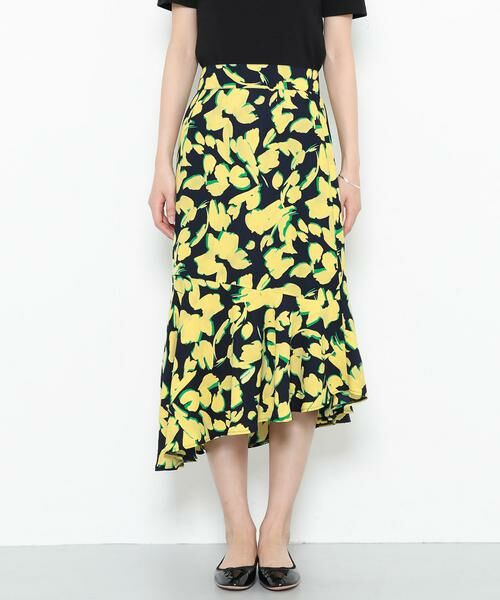SENSE OF PLACE by URBAN RESEARCH / センスオブプレイス バイ アーバンリサーチ スカート | ボタニカルイレギュラーヘムスカート∴ | 詳細3