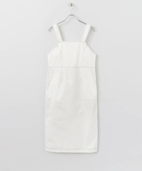 SENSE OF PLACE by URBAN RESEARCH / センスオブプレイス バイ アーバンリサーチ ワンピース | ステッチアウトジャンパースカート∴ | 詳細1