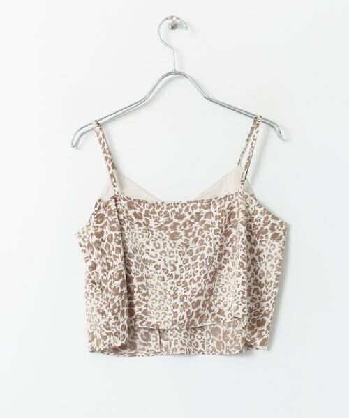 SENSE OF PLACE by URBAN RESEARCH / センスオブプレイス バイ アーバンリサーチ キャミソール・チューブトップ | レオパードプリントキャミソール | 詳細3