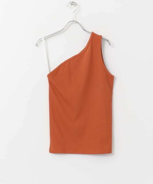 SENSE OF PLACE by URBAN RESEARCH/センスオブプレイス バイ アーバンリサーチ ワンショルダートップス オレンジ M SENSE OF PLACE by URBAN RESEARCH/センスオブプレイス バイ アーバンリサーチ ワンショルダートップス オレンジ M