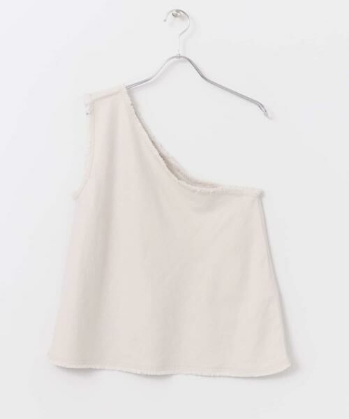 SENSE OF PLACE by URBAN RESEARCH / センスオブプレイス バイ アーバンリサーチ Tシャツ | リネンワンショルダートップス | 詳細6