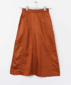 SENSE OF PLACE by URBAN RESEARCH / センスオブプレイス バイ アーバンリサーチ スカート | サテンフレアロングスカート