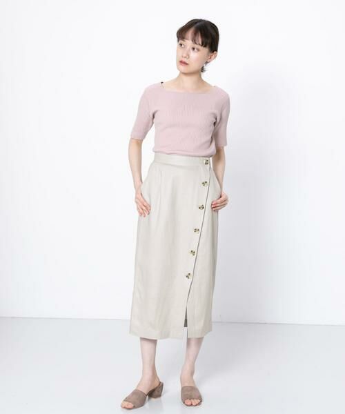 SENSE OF PLACE by URBAN RESEARCH / センスオブプレイス バイ アーバンリサーチ スカート | ボタンディテールタイトスカート | 詳細9