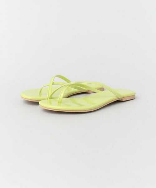 SENSE OF PLACE by URBAN RESEARCH / センスオブプレイス バイ アーバンリサーチ サンダル | クロスベルトトングフラットサンダル | 詳細1