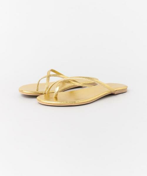 SENSE OF PLACE by URBAN RESEARCH / センスオブプレイス バイ アーバンリサーチ サンダル | クロスベルトトングフラットサンダル | 詳細14