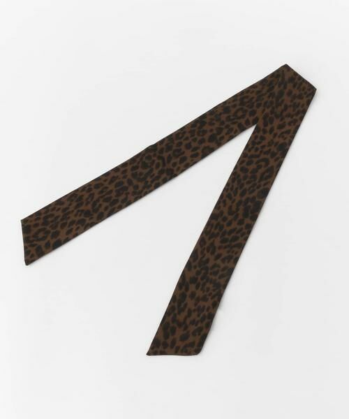 SENSE OF PLACE by URBAN RESEARCH / センスオブプレイス バイ アーバンリサーチ マフラー・ショール・スヌード・ストール | アニマルプリントナロースカーフ | 詳細1