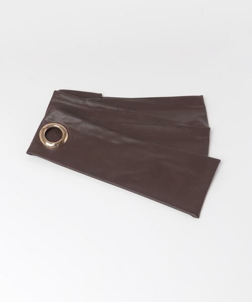 SENSE OF PLACE by URBAN RESEARCH / センスオブプレイス バイ アーバンリサーチ ベルト・サスペンダー | フェイクレザー結びベルト | 詳細1