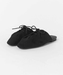 SENSE OF PLACE by URBAN RESEARCH / センスオブプレイス バイ アーバンリサーチ シューズ | スエード調レースアップスリッパ