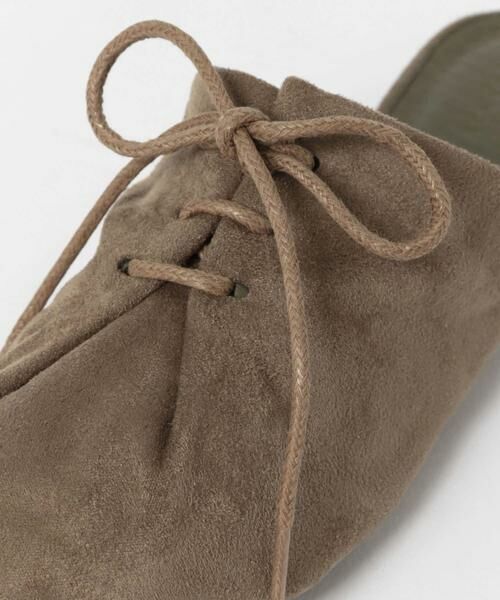 SENSE OF PLACE by URBAN RESEARCH / センスオブプレイス バイ アーバンリサーチ シューズ | スエード調レースアップスリッパ | 詳細2