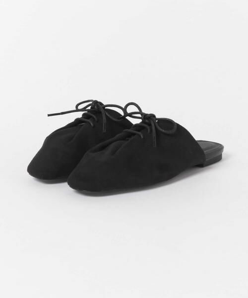 SENSE OF PLACE by URBAN RESEARCH / センスオブプレイス バイ アーバンリサーチ シューズ | スエード調レースアップスリッパ | 詳細3