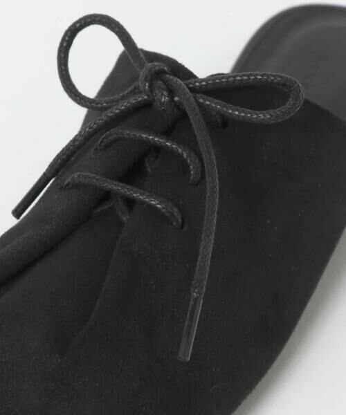 SENSE OF PLACE by URBAN RESEARCH / センスオブプレイス バイ アーバンリサーチ シューズ | スエード調レースアップスリッパ | 詳細4