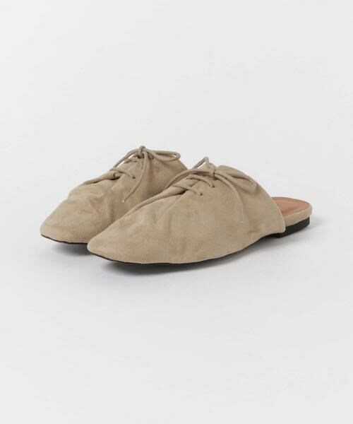 SENSE OF PLACE by URBAN RESEARCH / センスオブプレイス バイ アーバンリサーチ シューズ | スエード調レースアップスリッパ | 詳細5