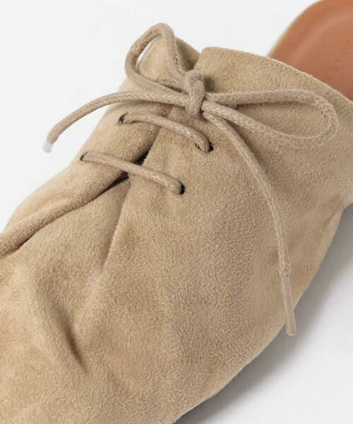 SENSE OF PLACE by URBAN RESEARCH / センスオブプレイス バイ アーバンリサーチ シューズ | スエード調レースアップスリッパ | 詳細9