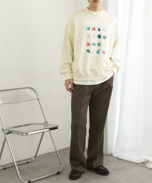 SENSE OF PLACE by URBAN RESEARCH / センスオブプレイス バイ アーバンリサーチ スウェット | Gem Stone Cropped Sweat | 詳細10