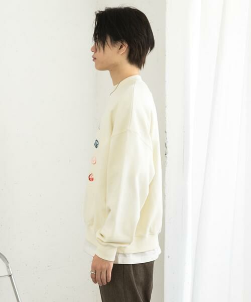 SENSE OF PLACE by URBAN RESEARCH / センスオブプレイス バイ アーバンリサーチ スウェット | Gem Stone Cropped Sweat | 詳細12