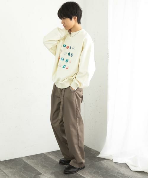 SENSE OF PLACE by URBAN RESEARCH / センスオブプレイス バイ アーバンリサーチ スウェット | Gem Stone Cropped Sweat | 詳細3