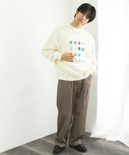 SENSE OF PLACE by URBAN RESEARCH / センスオブプレイス バイ アーバンリサーチ スウェット | Gem Stone Cropped Sweat | 詳細4