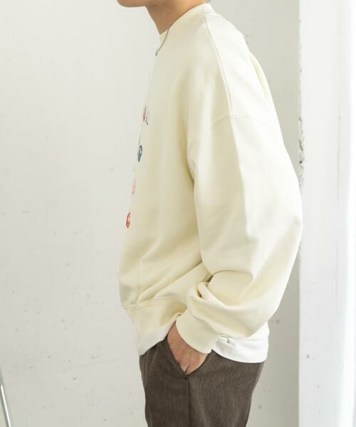 SENSE OF PLACE by URBAN RESEARCH / センスオブプレイス バイ アーバンリサーチ スウェット | Gem Stone Cropped Sweat | 詳細7