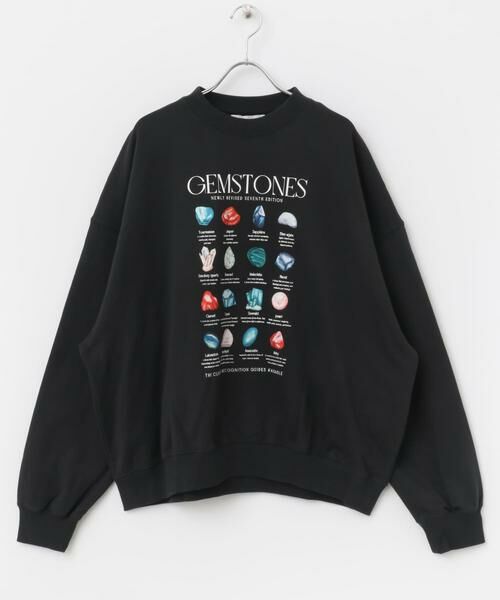 SENSE OF PLACE by URBAN RESEARCH / センスオブプレイス バイ アーバンリサーチ スウェット | Gem Stone Cropped Sweat | 詳細27