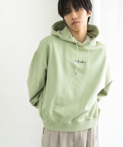 SENSE OF PLACE by URBAN RESEARCH / センスオブプレイス バイ アーバンリサーチ パーカー | Gem Stone Cropped Hoodie | 詳細1