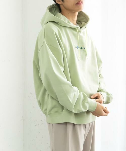 SENSE OF PLACE by URBAN RESEARCH / センスオブプレイス バイ アーバンリサーチ パーカー | Gem Stone Cropped Hoodie | 詳細3