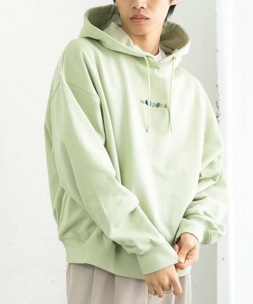 SENSE OF PLACE by URBAN RESEARCH / センスオブプレイス バイ アーバンリサーチ パーカー | Gem Stone Cropped Hoodie | 詳細4