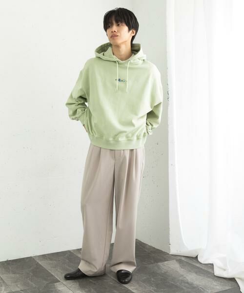 SENSE OF PLACE by URBAN RESEARCH / センスオブプレイス バイ アーバンリサーチ パーカー | Gem Stone Cropped Hoodie | 詳細6