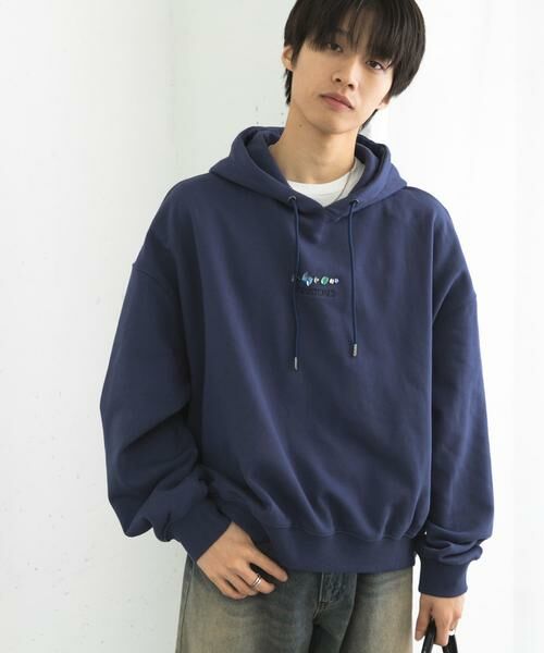 SENSE OF PLACE by URBAN RESEARCH / センスオブプレイス バイ アーバンリサーチ パーカー | Gem Stone Cropped Hoodie | 詳細16