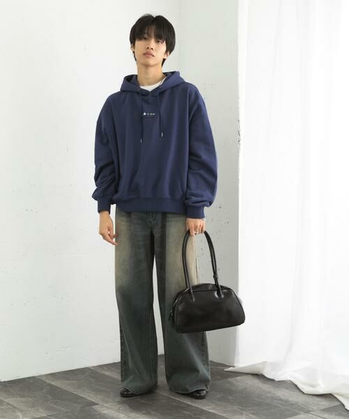 SENSE OF PLACE by URBAN RESEARCH / センスオブプレイス バイ アーバンリサーチ パーカー | Gem Stone Cropped Hoodie | 詳細20
