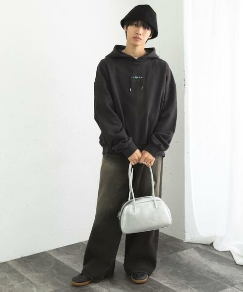 SENSE OF PLACE by URBAN RESEARCH / センスオブプレイス バイ アーバンリサーチ パーカー | Gem Stone Cropped Hoodie | 詳細27