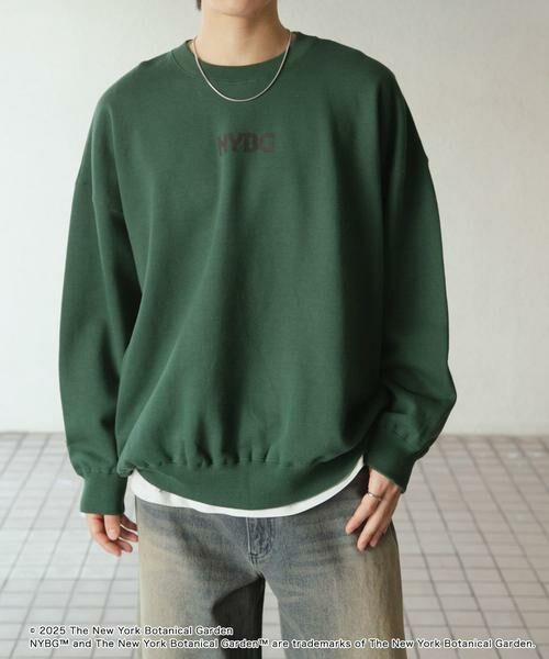 SENSE OF PLACE by URBAN RESEARCH / センスオブプレイス バイ アーバンリサーチ スウェット | NYBG　クルーネックルーズスウェットA | 詳細2