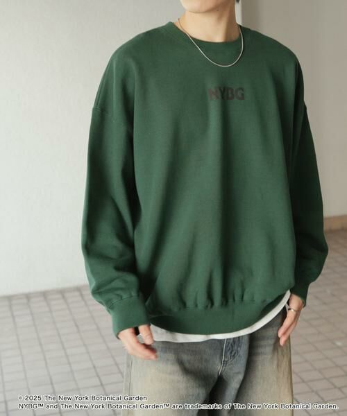 SENSE OF PLACE by URBAN RESEARCH / センスオブプレイス バイ アーバンリサーチ スウェット | NYBG　クルーネックルーズスウェットA | 詳細3