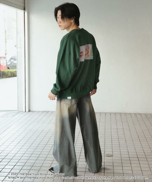 SENSE OF PLACE by URBAN RESEARCH / センスオブプレイス バイ アーバンリサーチ スウェット | NYBG　クルーネックルーズスウェットA | 詳細4