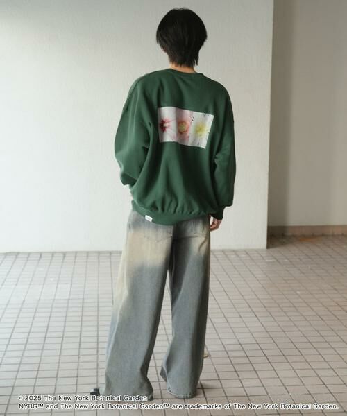 SENSE OF PLACE by URBAN RESEARCH / センスオブプレイス バイ アーバンリサーチ スウェット | NYBG　クルーネックルーズスウェットA | 詳細5