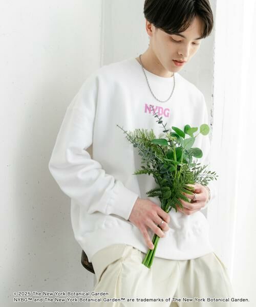 SENSE OF PLACE by URBAN RESEARCH / センスオブプレイス バイ アーバンリサーチ スウェット | NYBG　クルーネックルーズスウェットA | 詳細13