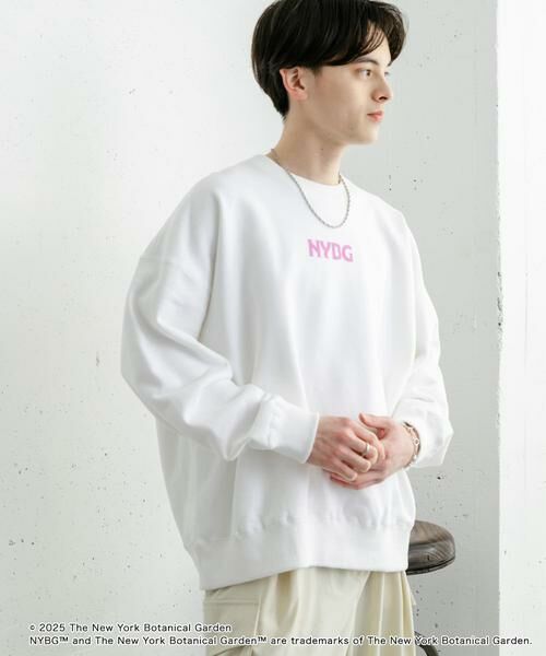 SENSE OF PLACE by URBAN RESEARCH / センスオブプレイス バイ アーバンリサーチ スウェット | NYBG　クルーネックルーズスウェットA | 詳細15