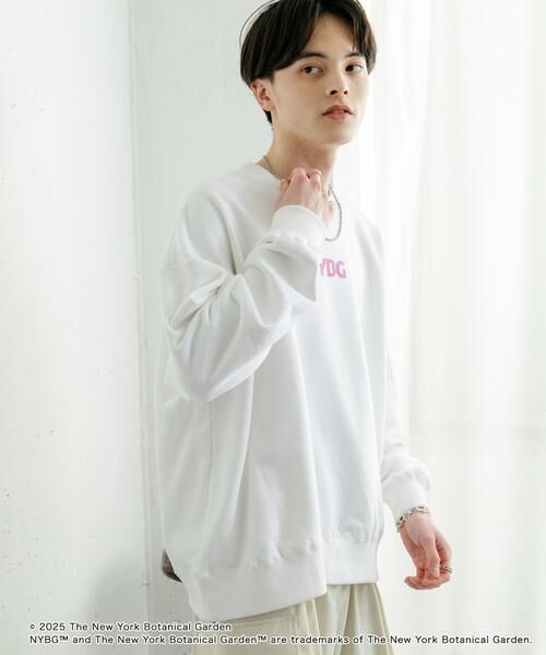 SENSE OF PLACE by URBAN RESEARCH / センスオブプレイス バイ アーバンリサーチ スウェット | NYBG　クルーネックルーズスウェットA | 詳細16