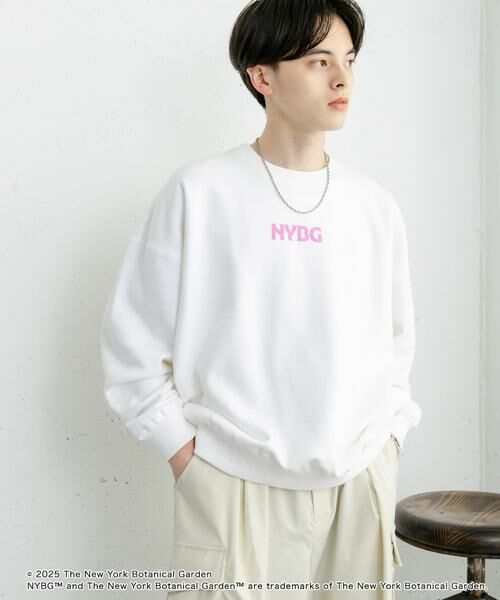 SENSE OF PLACE by URBAN RESEARCH / センスオブプレイス バイ アーバンリサーチ スウェット | NYBG　クルーネックルーズスウェットA | 詳細17